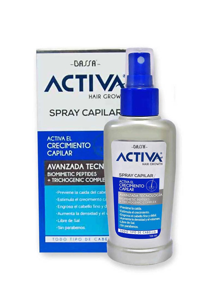 Bassa Activa Spray Capilar Anti-Caída de 120 ml 