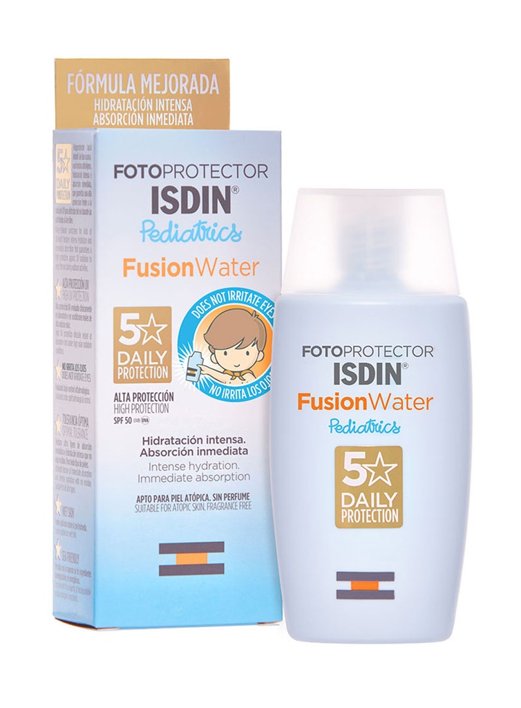 Fotoprotector Fusion Water Pediatrics SPF 50+ de 50 ml