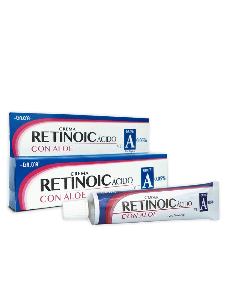 Bassa Retinoic Crema con Aloe 0.05% de 30 gr