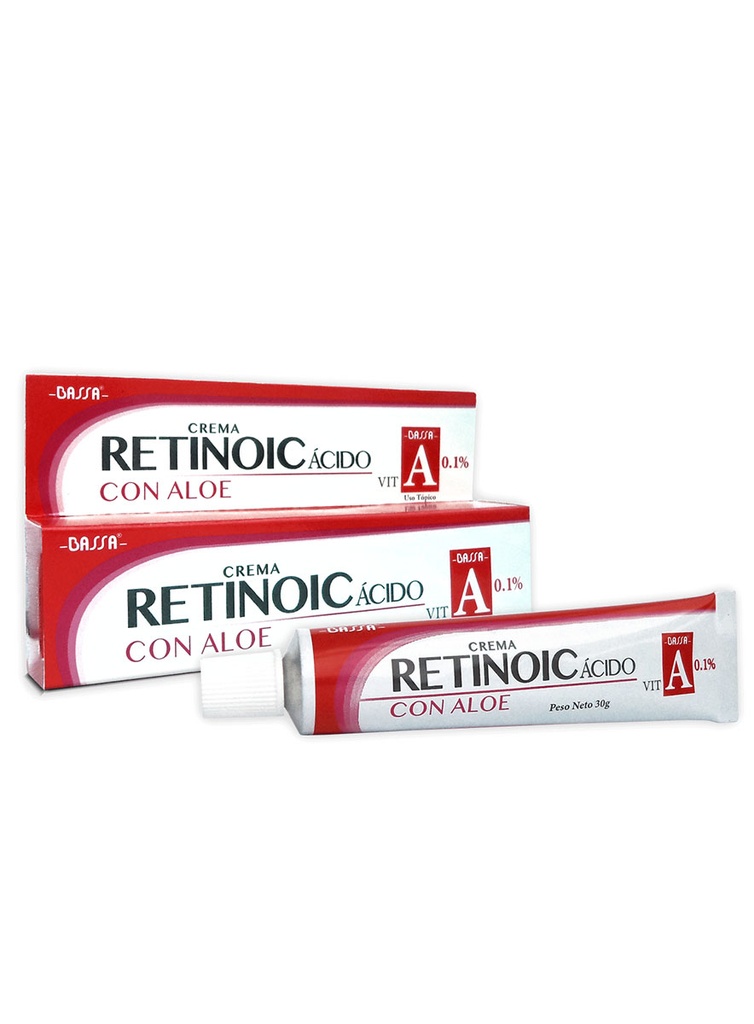 Bassa Retinoic Crema con Aloe 0.10% de 30 gr