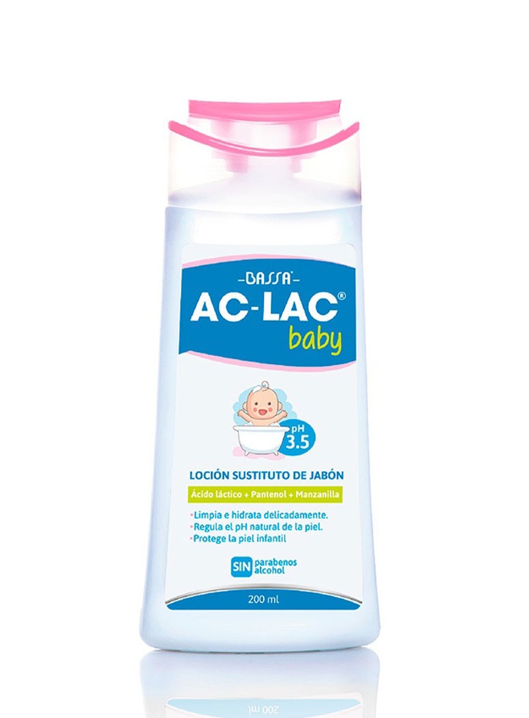 Ac-Lac Baby Limpiador con Acido Láctico Piel Delicada de 200 ml 