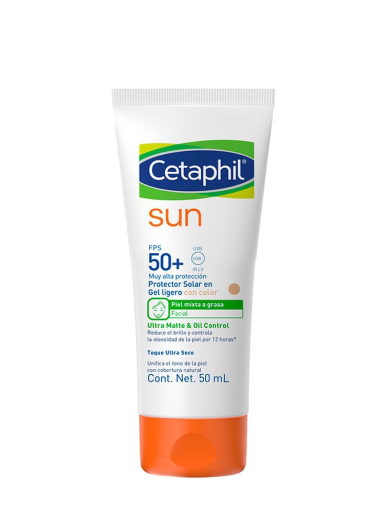 Cetaphil Sun Oil Control con Color Piel Mixta de 50 ml