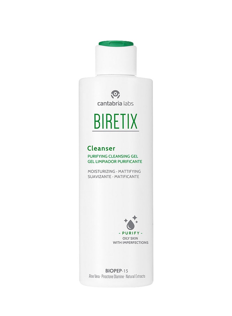 Biretix Cleanser Gel Limpiador Purificante Piel Grasa de 200 ml