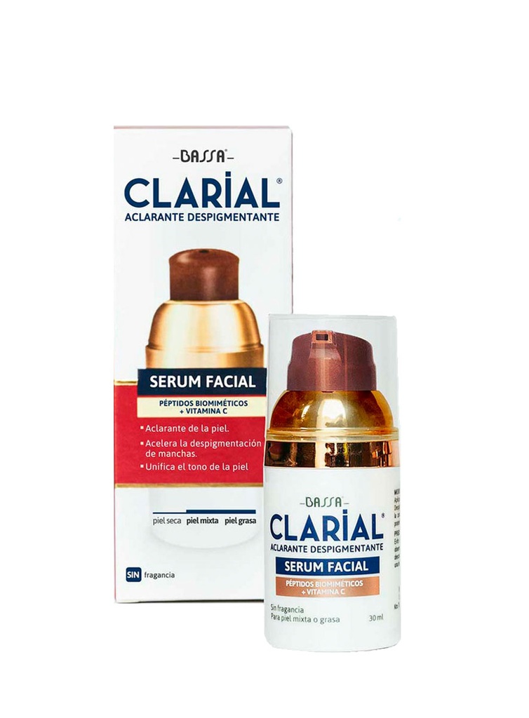 Clarial Serum Facial Aclarante Despigmentante de 30 gr