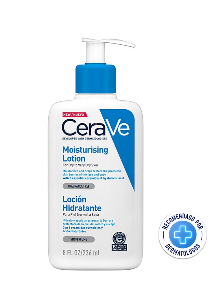 CeraVe Loción Hidratante Piel Normal a Seca de 236 ml