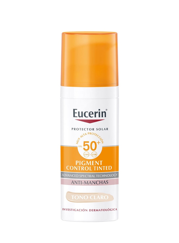 Sun Fluido Pigment Control SPF50+ Tono Claro de 50 ml