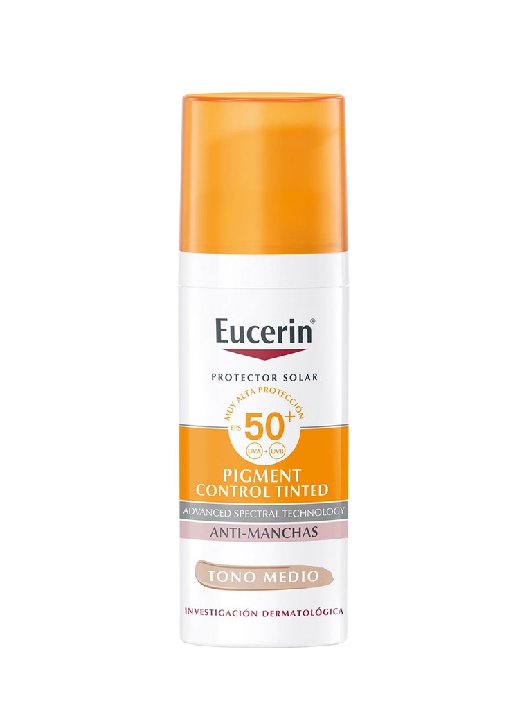 Sun Fluido Pigment Control SPF50+ Tono Medio de 50 ml