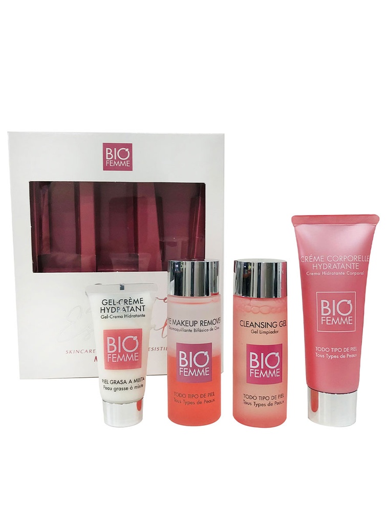 Biofemme Kit Travel Size Skin Essentials