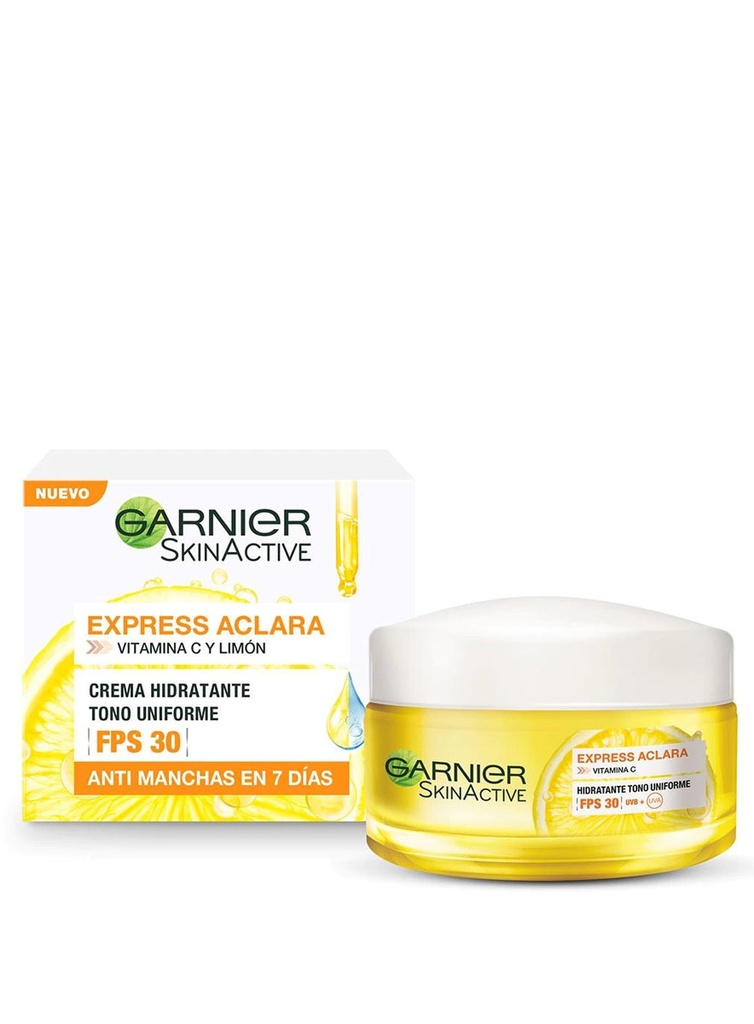 Garnier Express Aclara Hidratante Vitamiva C SPF30 de 50 ml