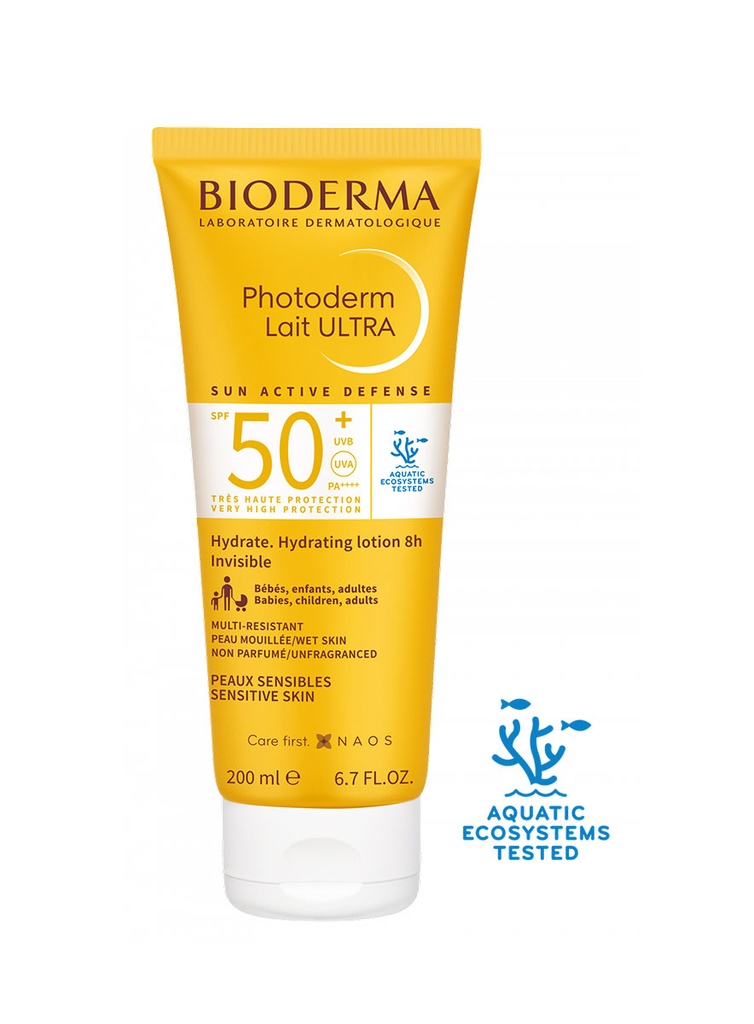 Photoderm Lait Ultra Loción Hidratante SPF50+ de 200 ml