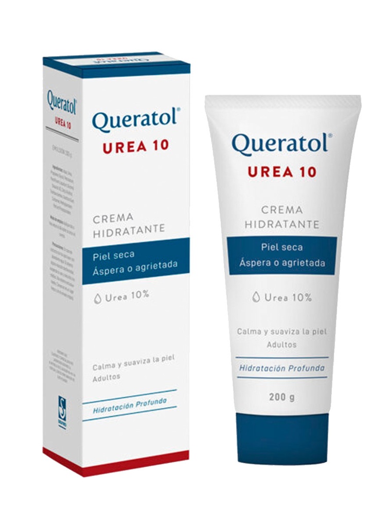 Queratol 10 Crema Hidratante 10% Urea de 200 gr