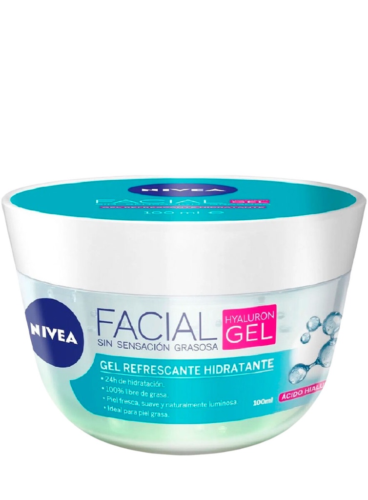 Nivea Facial Gel Hyaluron Hidratante 100 ml