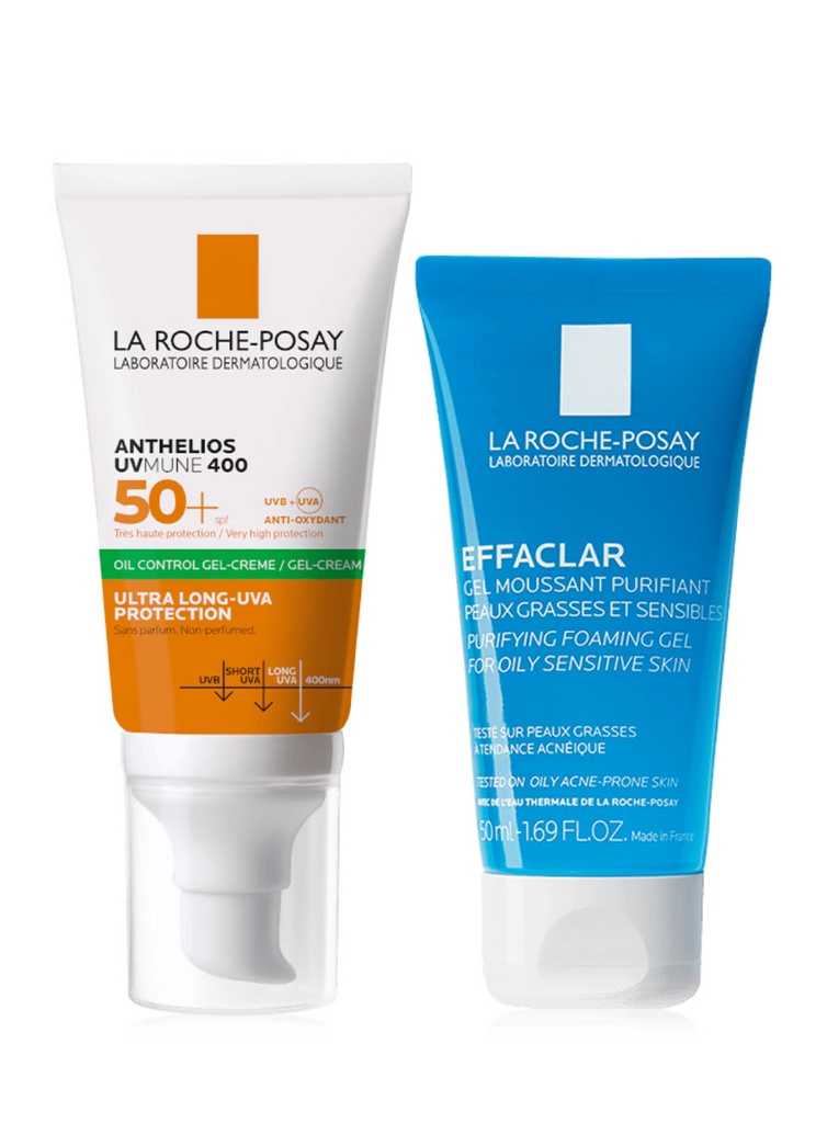 Pack Anthelios Toque Seco + GRATIS Effaclar Gel de 50 ml