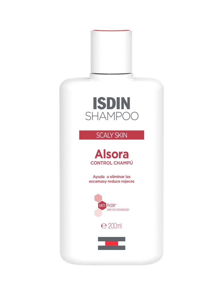 Isdin Alsora Shampoo Psoriasis Anti-Descamación  de 200 ml