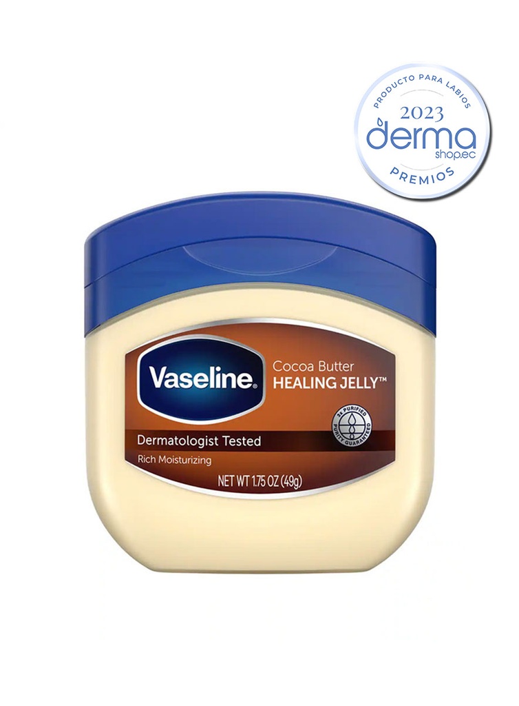 Vaseline Healing Jelly Cocoa Butter Vaselina de 49 gr