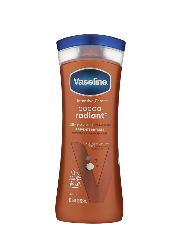 Vaseline Intensive Care Cocoa Radiant Loción Hidratante de 295 ml