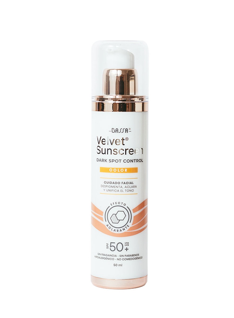 Velvet Sunscreen Dark Spot Contro de 50 ml