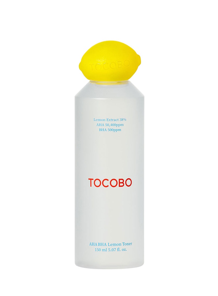 Tocobo Toner Aha/Bha Lemon de 150 ml