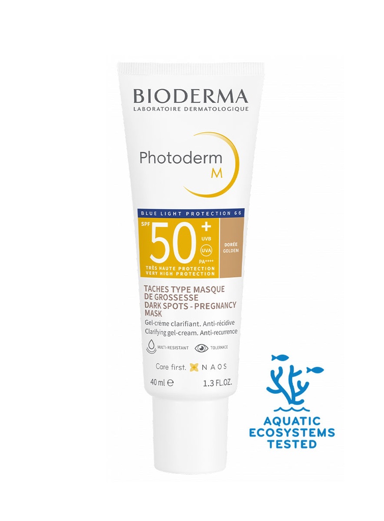 Photoderm M Anti-Recurencia Melasma SPF50+ Tinte Doree de 40 ml