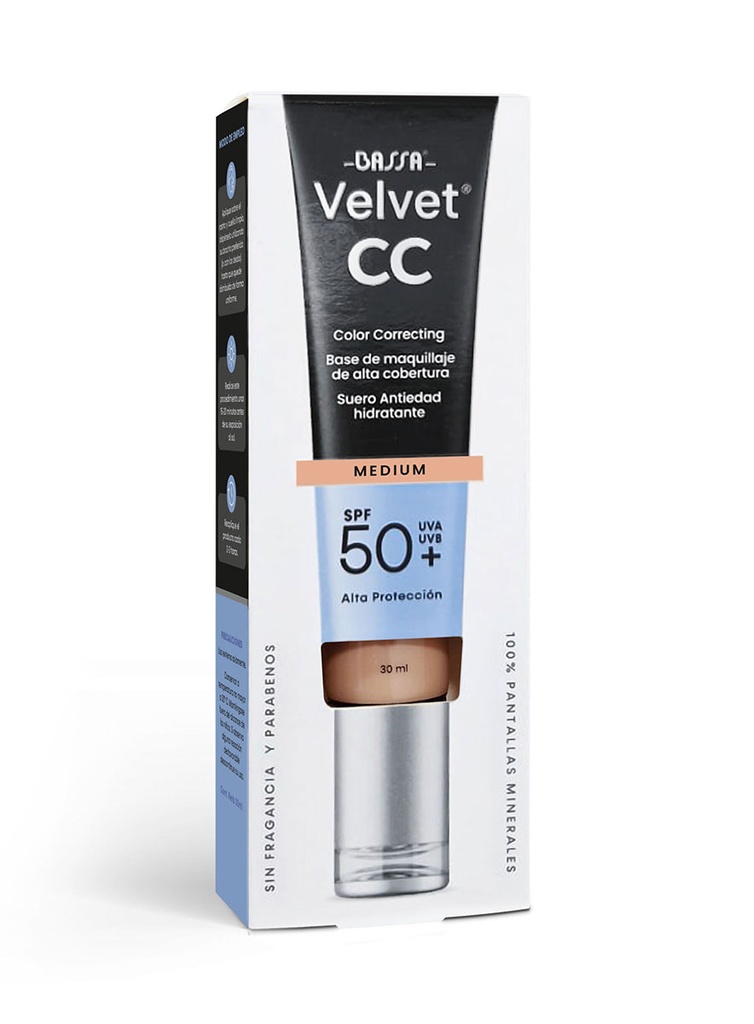 Velvet CC Cream SPF50+ Tono Medium de 30 ml