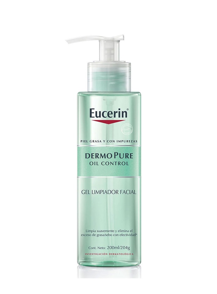 DermoPure Gel Limpiador Facial Piel Grasa de 200 ml