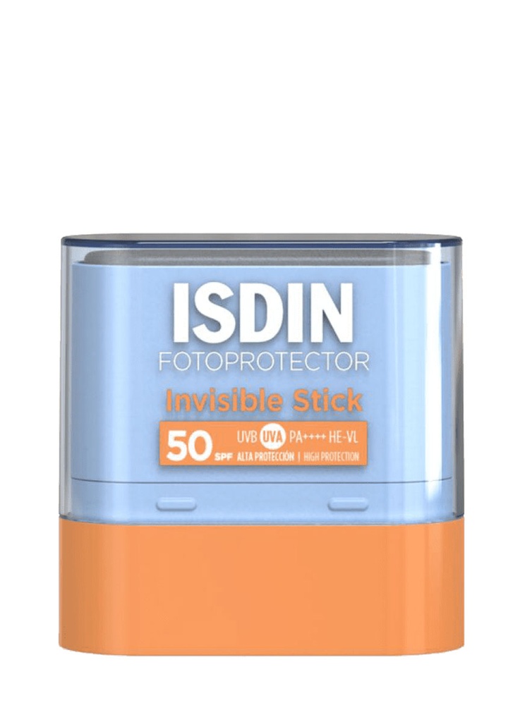 Fotoprotector Invisible Stick SPF50 Facial Transparente de 10 gr