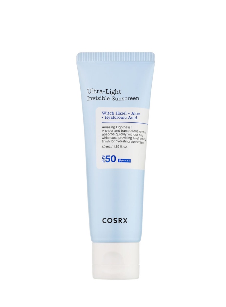Cosrx Sunscreen Ultra Light Invisible de 50 ml