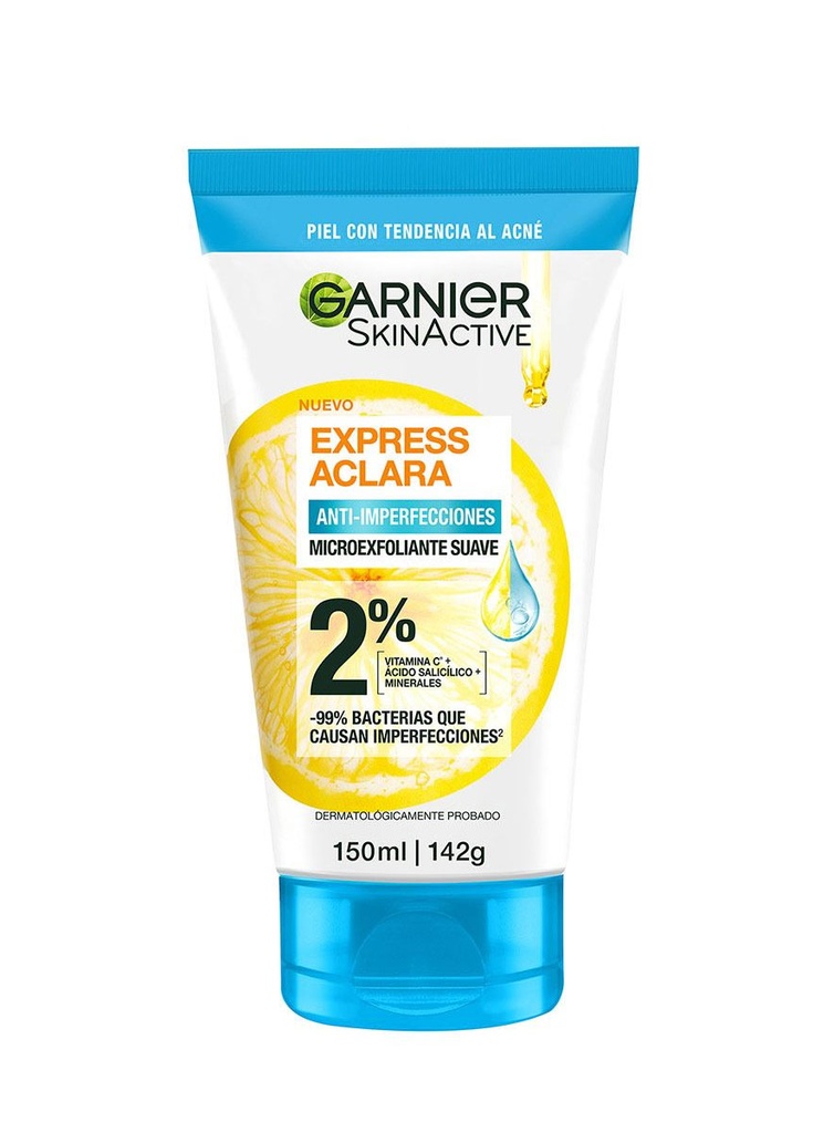 Garnier Gel Exfoliante Facial Anti-Imperfecciones de 150 ml