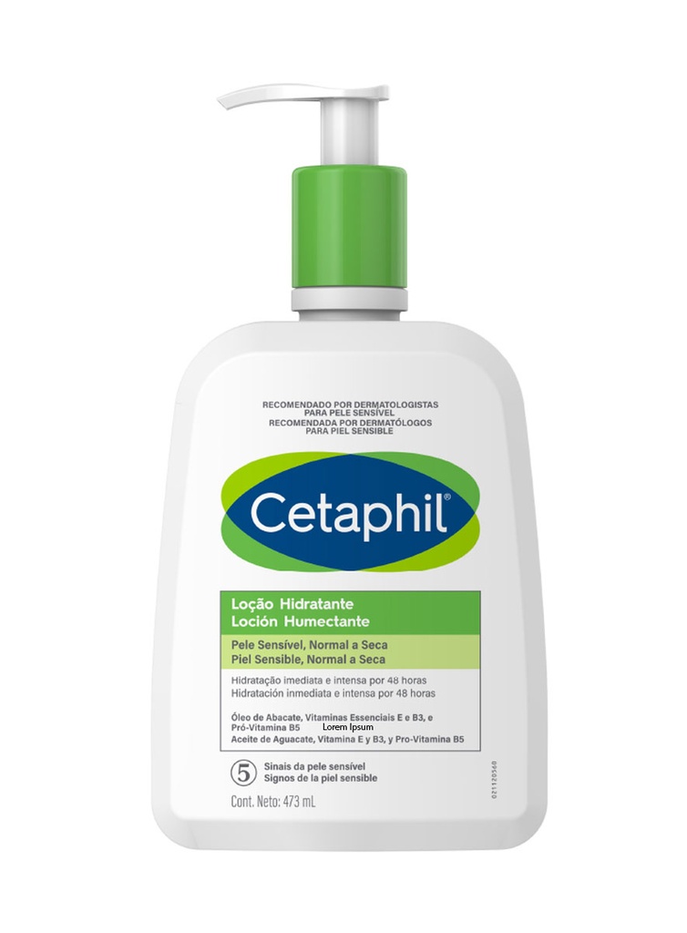 Cetaphil Emulsión Hidratante Diaria sin Fragancia de 473 ml