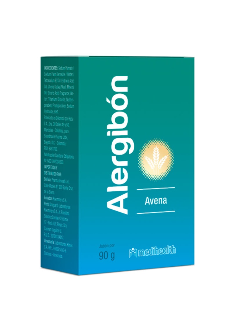 Alergibón Avena Jabón Sobregraso para Pieles Sensibles de 90 gr