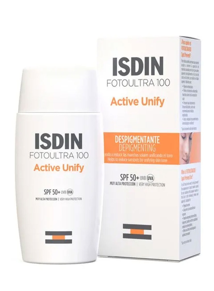 Fotoultra 100 Active Unify sin color SPF50+ de 50 ml