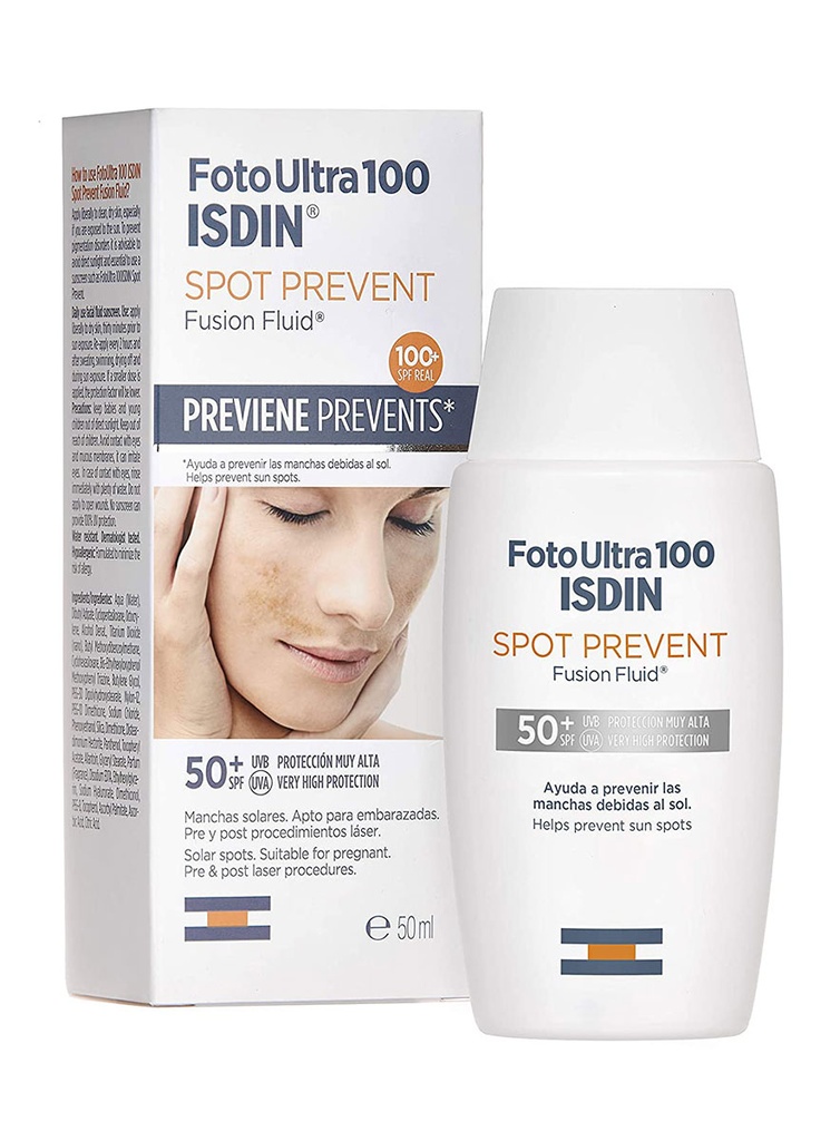 Fotoultra 100 Spot Prevent Fusion Fluid SPF50+ de 50 ml