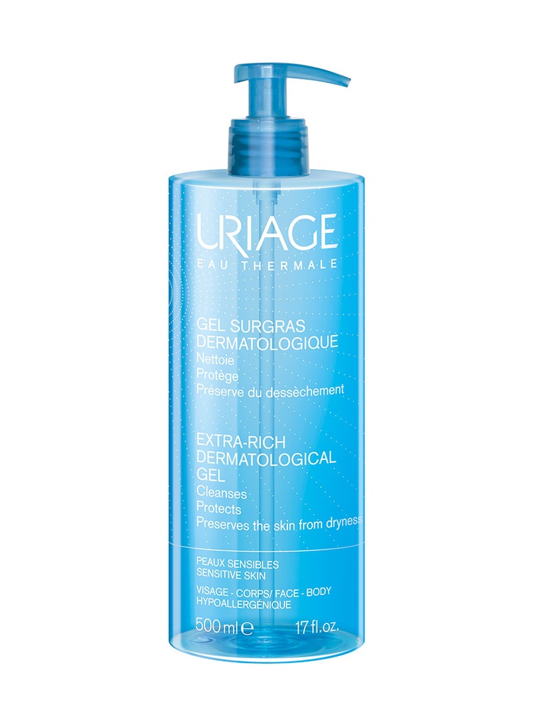 Gel Surgras Dermatológico Limpiador Piel Sensible de 500 ml