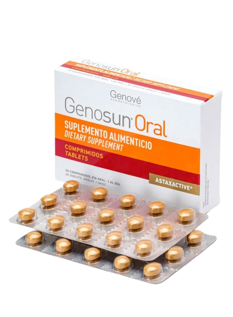 Genosun Oral Preparador Solar para Pieles Fotosensibles 30 und