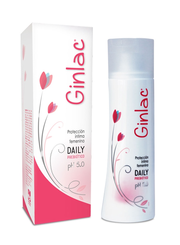 Ginlac Daily PH 5 Prebiótico de 200 ml 