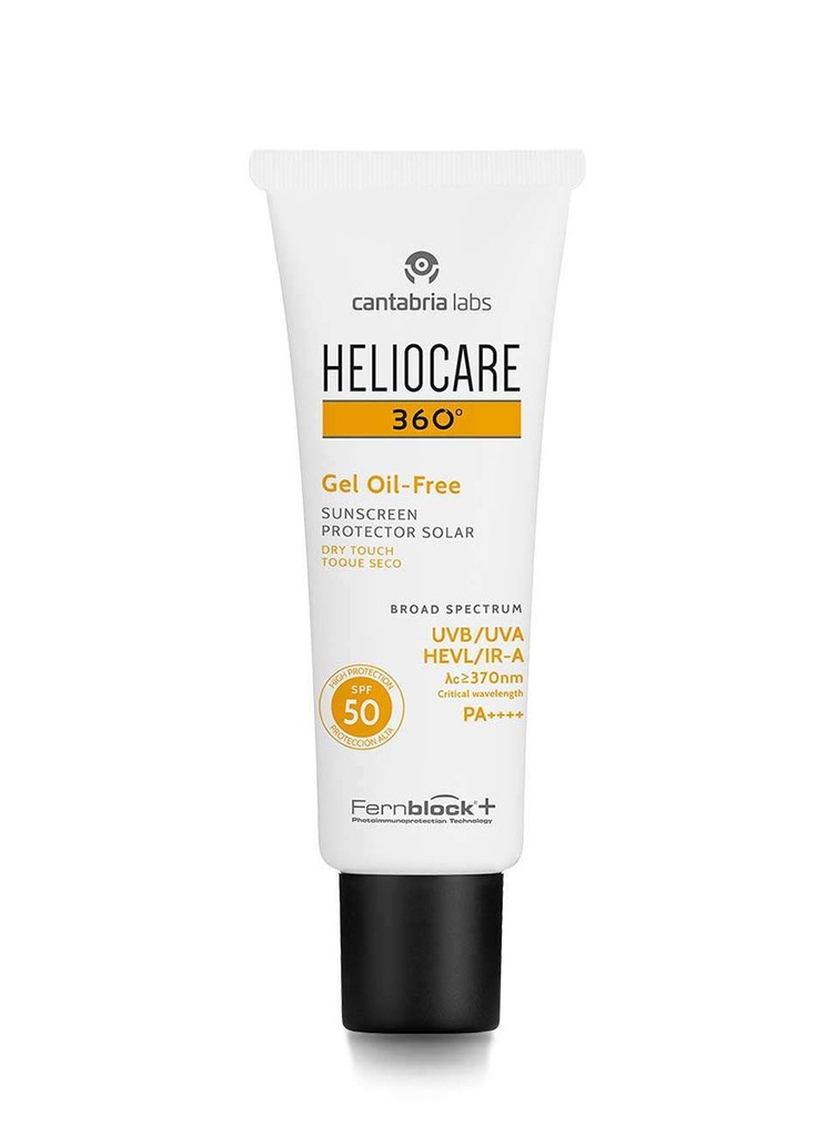 Heliocare 360 Gel Oil Free SPF50+ Toque Seco de 50ml