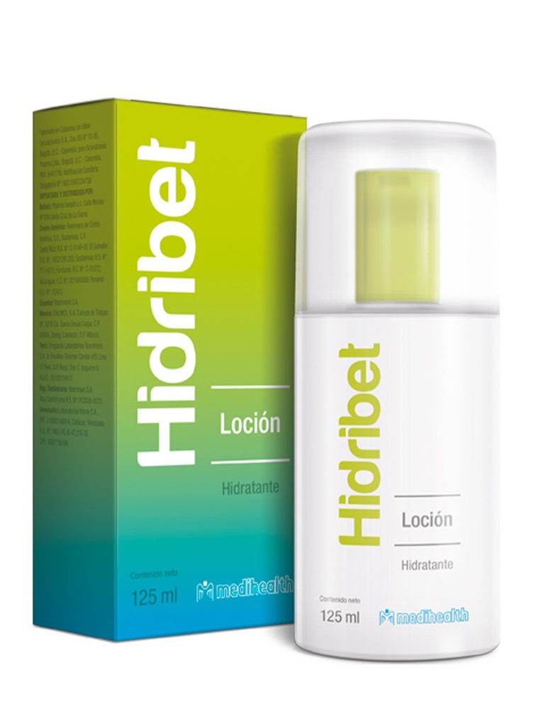 Hidribet Loción 10% Urea Hidratante y Emoliente de 125 ml