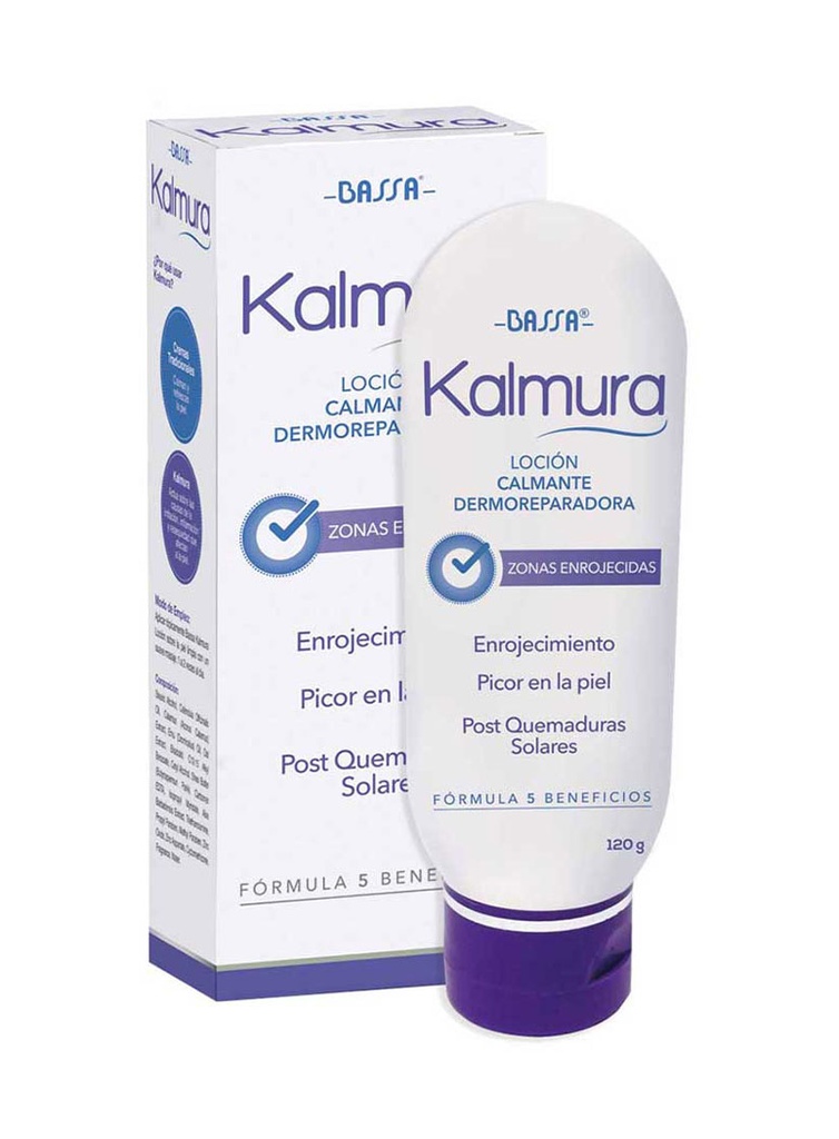 Kalmura Loción Calmante Dermoreparadora de 120 ml