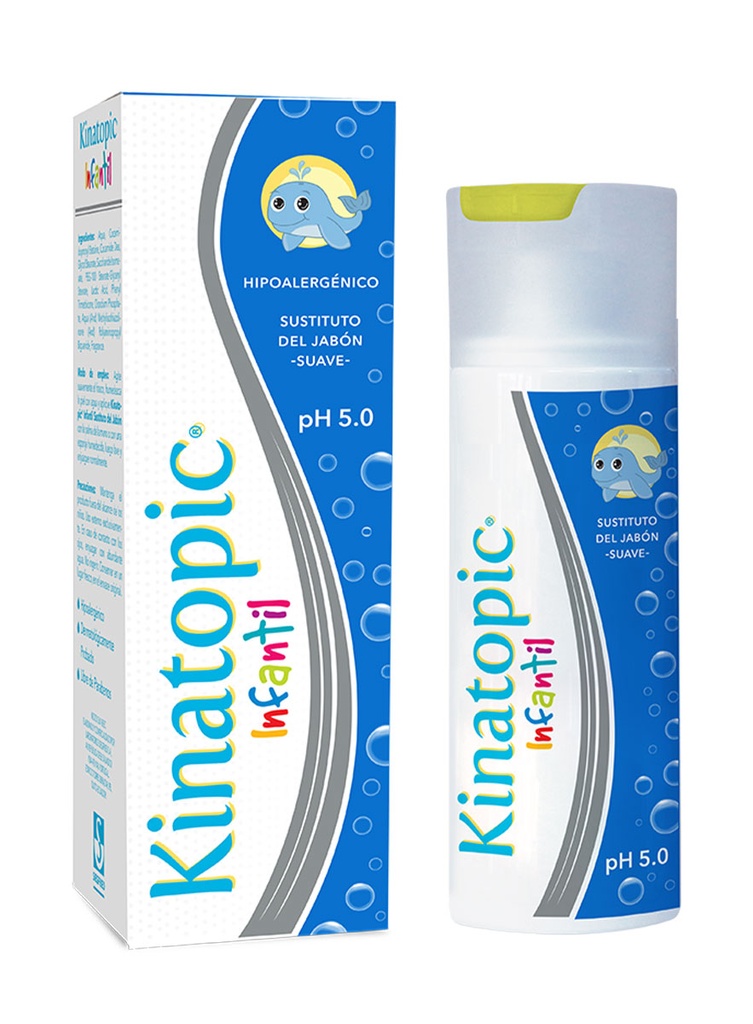 Kinatopic Infantil PH 5 Syndet Sustituto del Jabón de 150 ml 