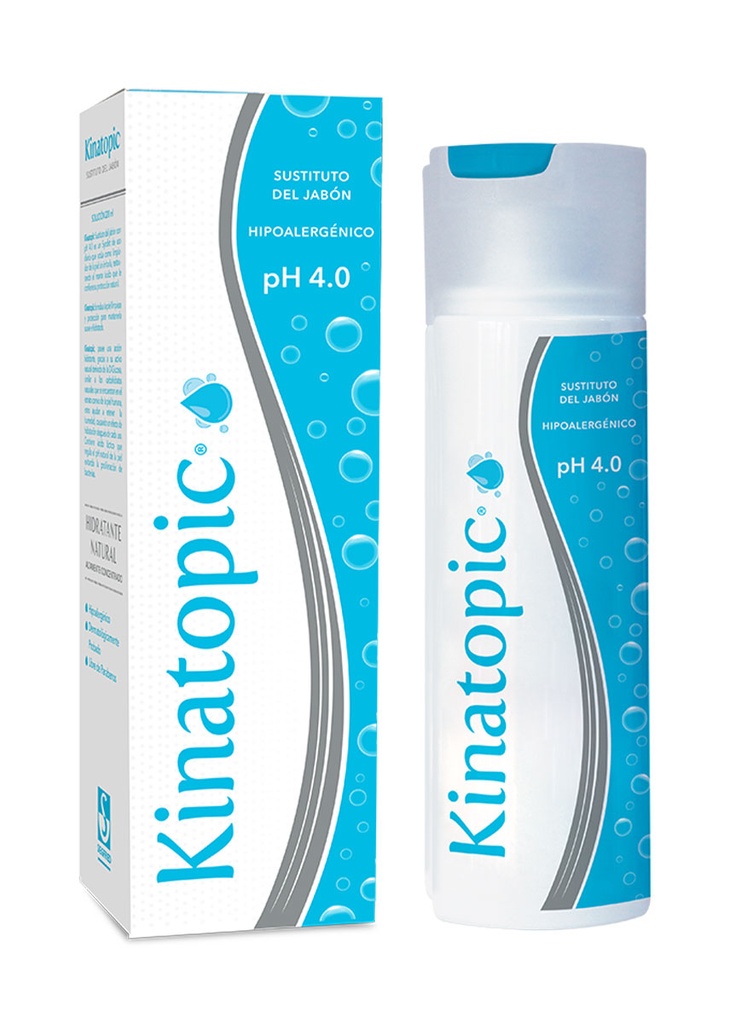 Kinatopic Jabón Líquido Hipoalergénico PH 4 Syndet de 220 ml 