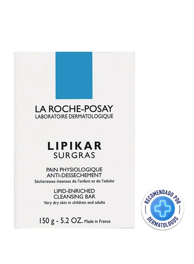 Lipikar Barra Surgrass Limpiadora Suave de 150 gr