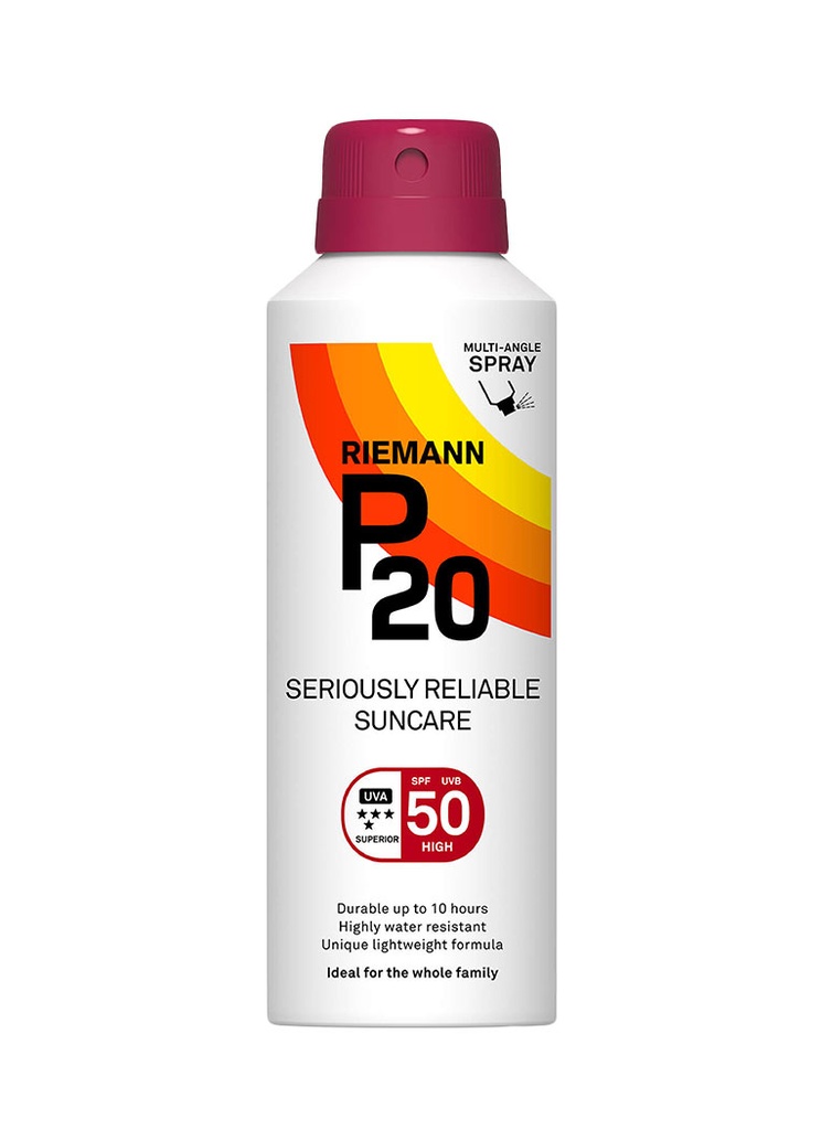 P20 SPF50+ Formula Ligera en Spray Continuo de 150 ml 