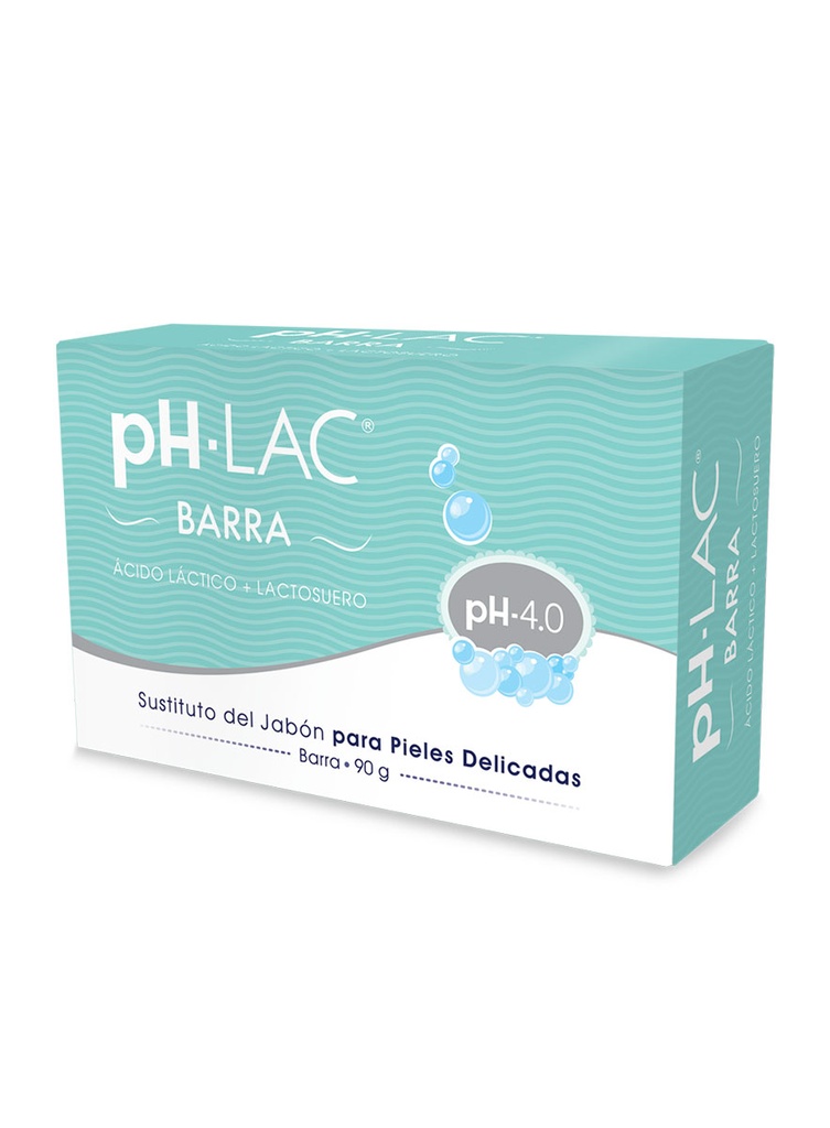 PH-Lac Barra Ph4 Sustituto del Jabón Piel Sensible de 90 gr
