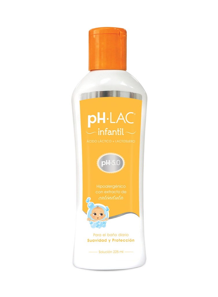 PH-Lac Infantil Jabón Líquido PH5 Limpieza Díaria de 225 ml