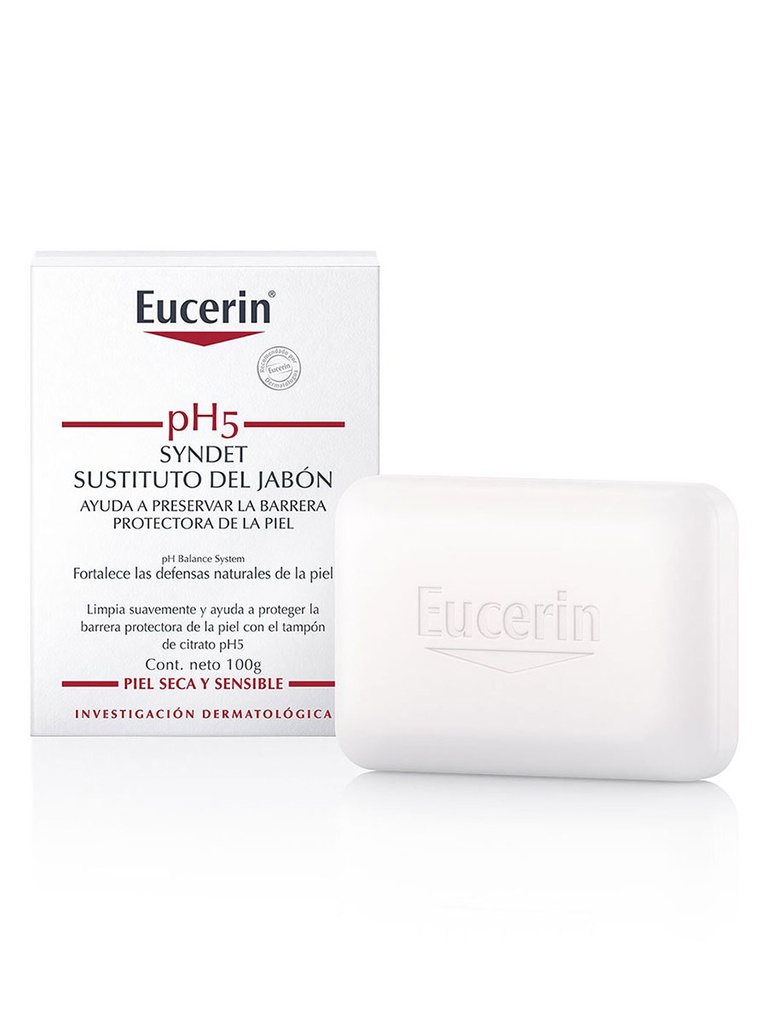 Ph5 Eucerin Syndet Barra Piel Sensible de 100 gr