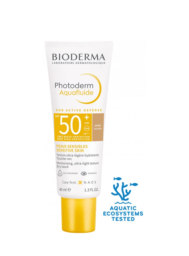 Photoderm MAX Aquafluide SPF 50+ Golden de 40 ml