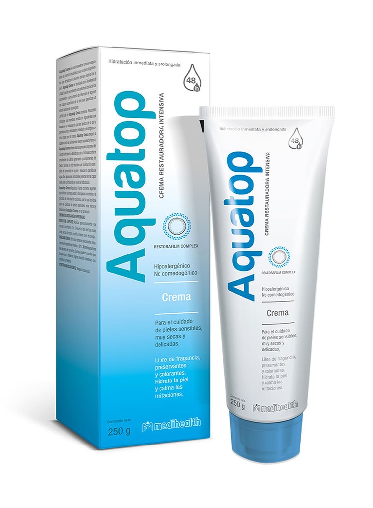 Aquatop Crema Restauradora Intensiva Piel Muy Seca de 250 gr