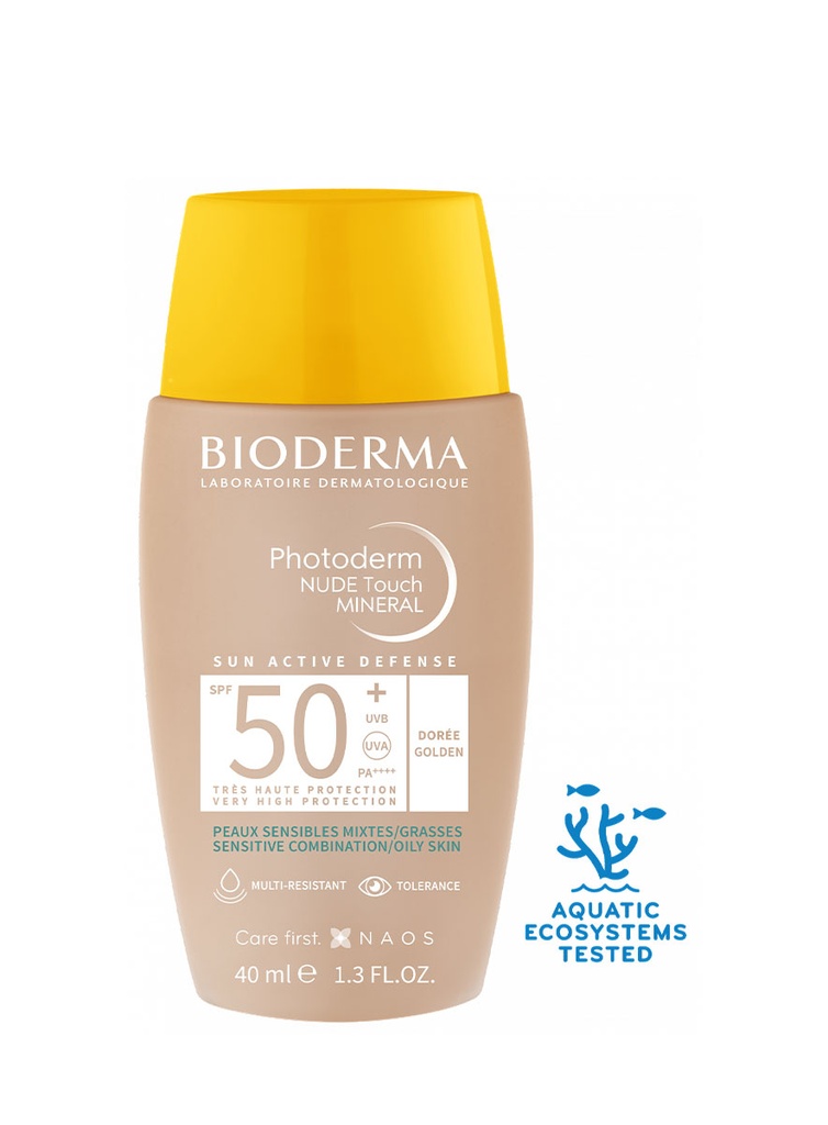 Photoderm NUDE Touch FPS 50+ Golden de 40 ml