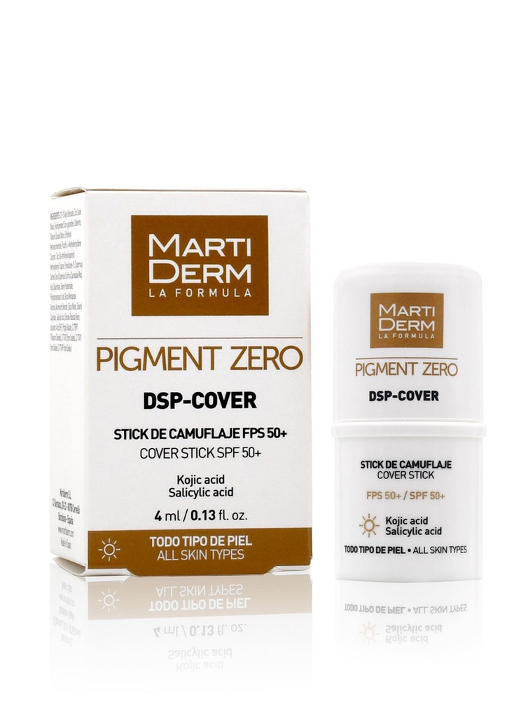 Pigment Zero Dsp Cover Stick Corrector Despigmentante de  4 ml