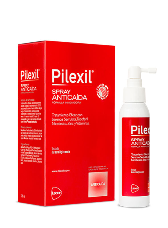Pilexil Spray Tratamiento Anticaída de 120 ml